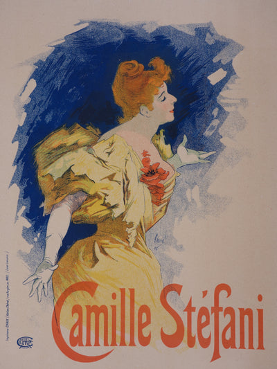 Jules CHERET : Camille Stefani - Affiche (détail)