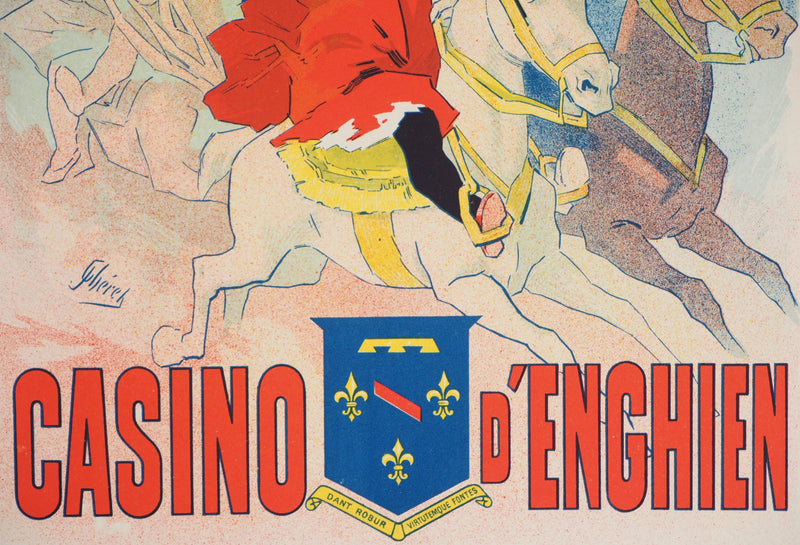 Jules CHERET : Jeunes cavalières (Casino d&