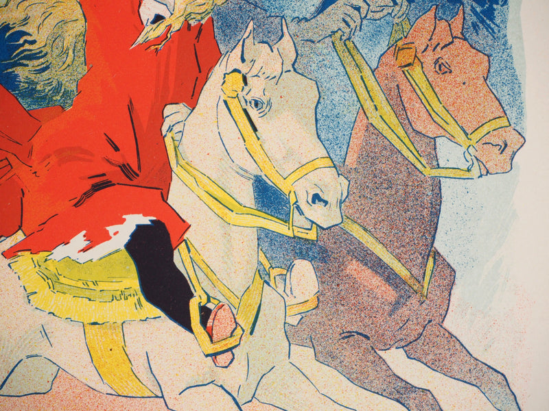 Jules CHERET : Jeunes cavalières (Casino d&