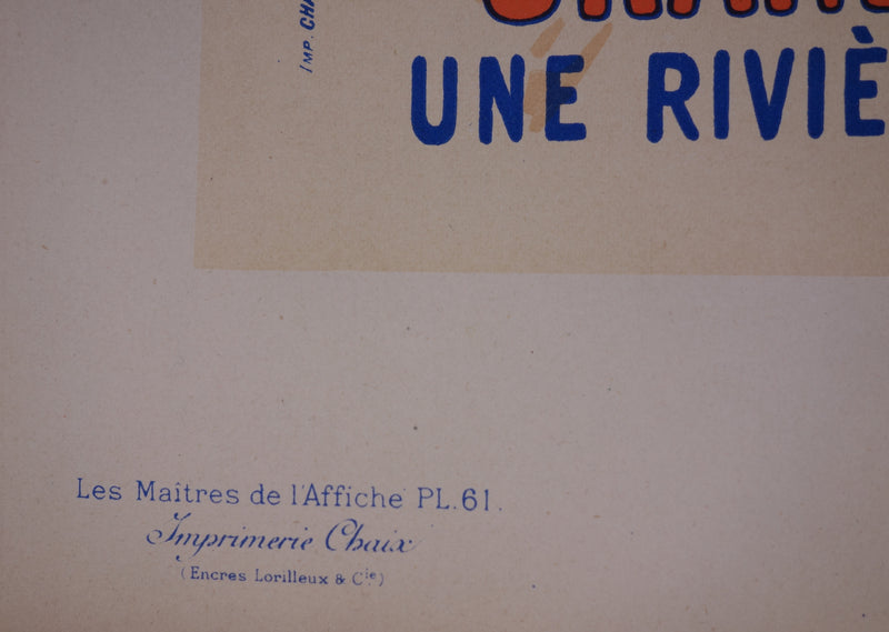 Jules CHERET : Une cavalière élégante, 1897 - Affiche (détail)
