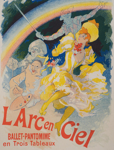 Jules CHERET : Folies-Bergère (L'Arc-en-Ciel), 1895 - Affiche