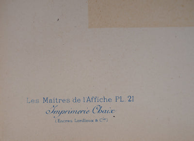 Jules CHERET : Folies-Bergère (L'Arc-en-Ciel), 1895 - Affiche (détail)