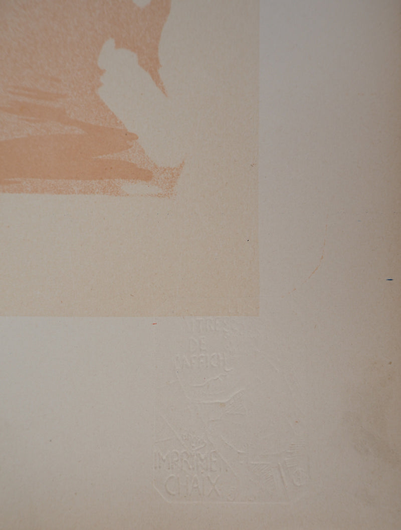Jules CHERET : Palais de Glace, 1895 - Affiche (détail)