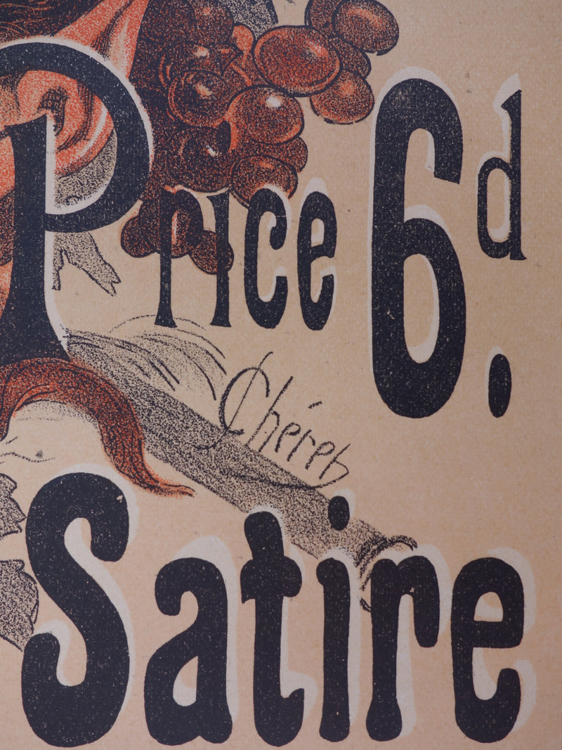 Jules CHERET : Pan, 1897 - Affiche (détail)