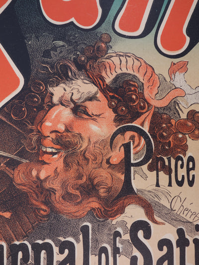 Jules CHERET : Pan, 1897 - Affiche (détail)