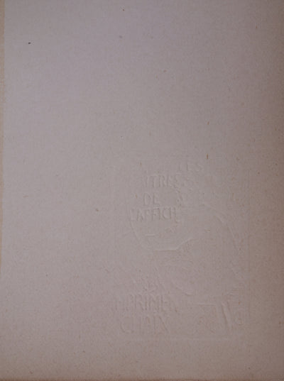 Jules CHERET : Paysan de Zola, 1897 - Affiche (détail)