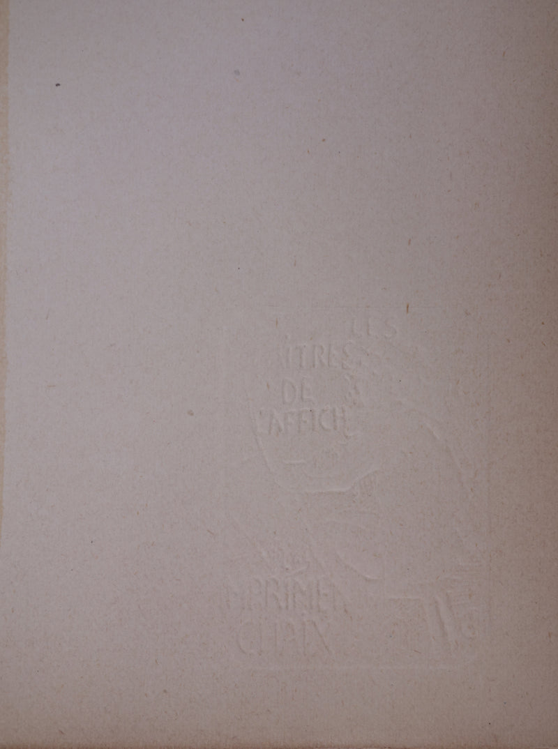 Jules CHERET : Paysan de Zola, 1897 - Affiche (détail)