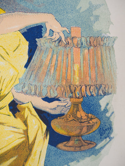 Jules CHERET : Saxoléine, 1895 - Affiche (détail)