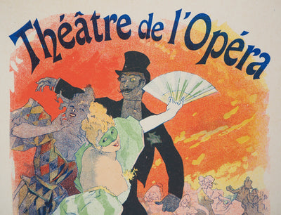 Jules CHERET : Théâtre de l'Opéra, 1895 - Affiche (détail)
