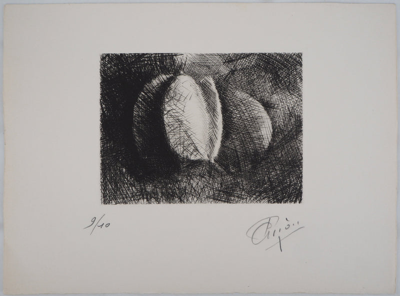 Paul CHERIAU : La coupe - Gravure