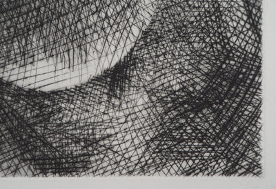 Paul CHERIAU : La coupe - Gravure (détail)