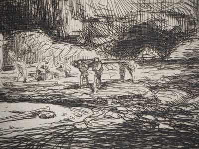 François Nicolas CHIFFLART : Illustration Nouvelle, 3ème année - Gravure (détail)