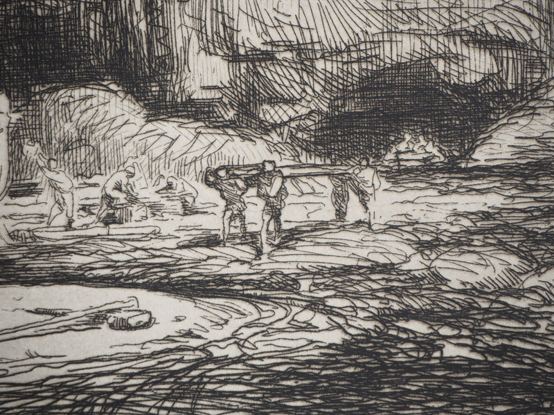 François Nicolas CHIFFLART : Illustration Nouvelle, 3ème année - Gravure (détail)