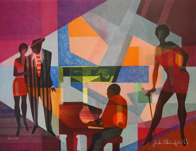 Sacha CHIMKEVITCH : Jazz : Ginger - Lithographie