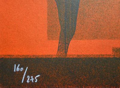Sacha CHIMKEVITCH : Jazz, Hot Swing - Lithographie (détail)