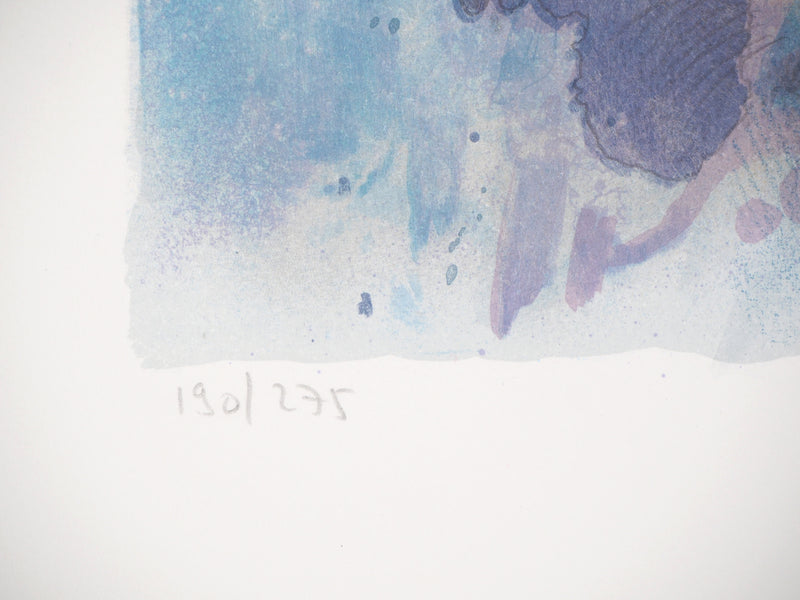 Jean-Paul CLEREN : Le calme - Lithographie (détail)