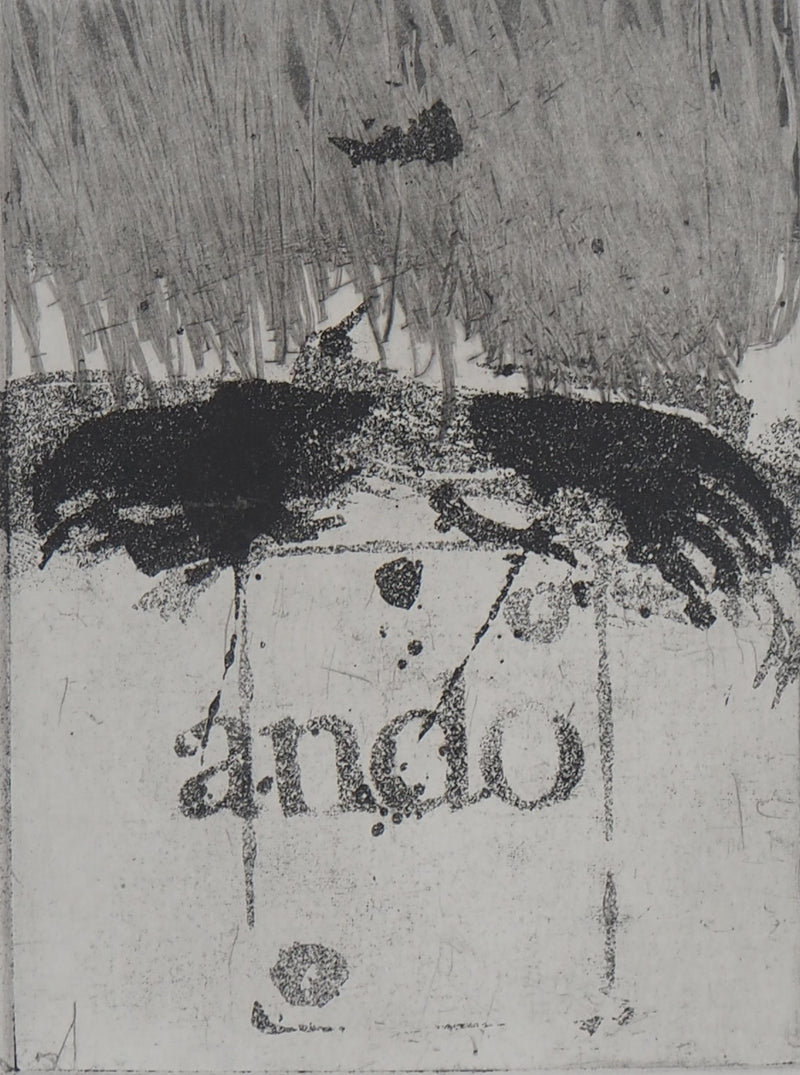 Ricardo COLMENARES : Les Andes, 1993 - Gravure