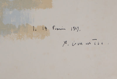 Yves-Jean Commère : Chirurgiens : l'opération, 1969 - Lithographie (détail)