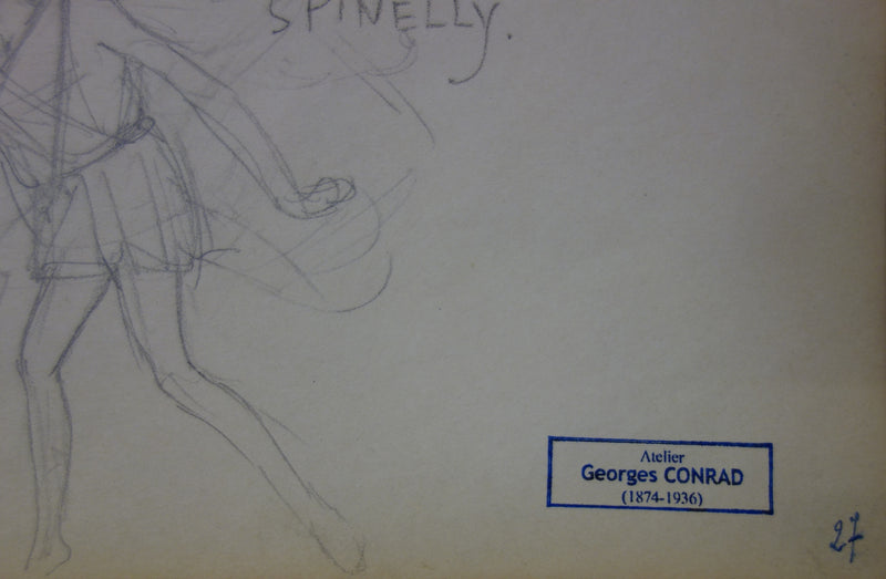Georges CONRAD : Dessin d&