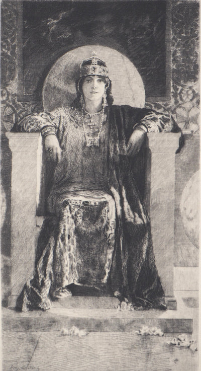 Benjamin CONSTANT : Théodora Chypre - Gravure