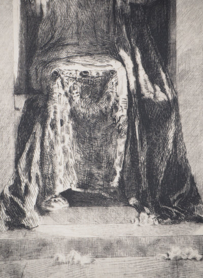 Benjamin CONSTANT : Théodora Chypre - Gravure (détail)