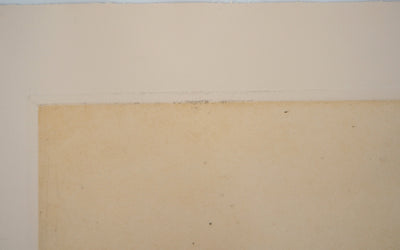 Armand COUSSENS : Fermier - Gravure (détail)