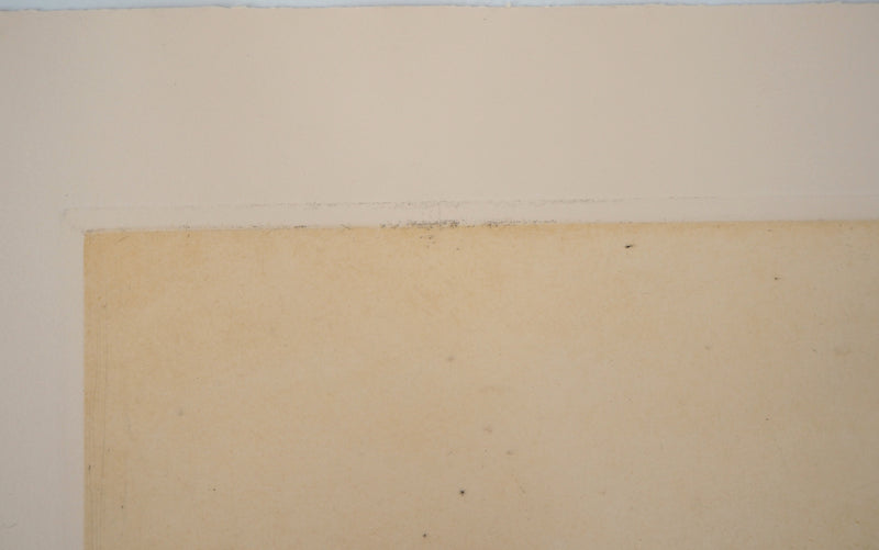 Armand COUSSENS : Fermier - Gravure (détail)