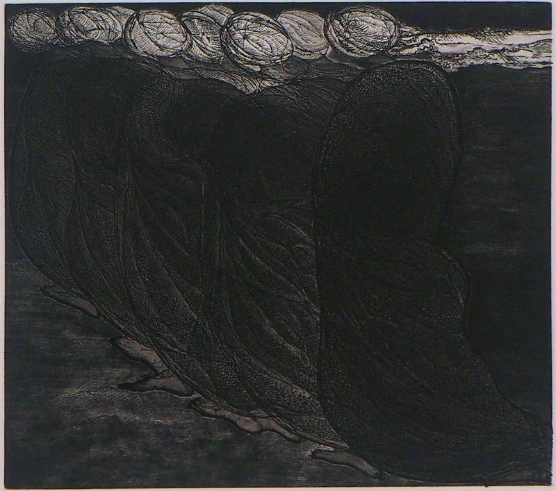 Hélène CSECH : Chorégraphie II - Gravure