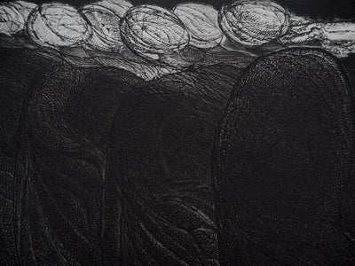 Hélène CSECH : Chorégraphie II - Gravure (détail)