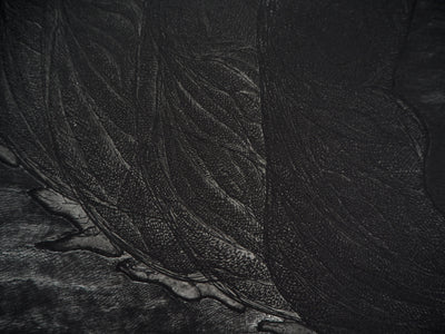 Hélène CSECH : Chorégraphie II - Gravure (détail)