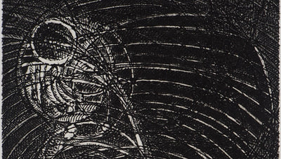 Hélène CSECH : Exil - Gravure (détail)