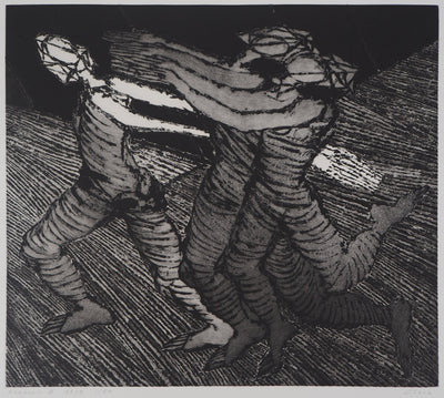 Hélène CSECH : Harmonie II, 1991 - Gravure