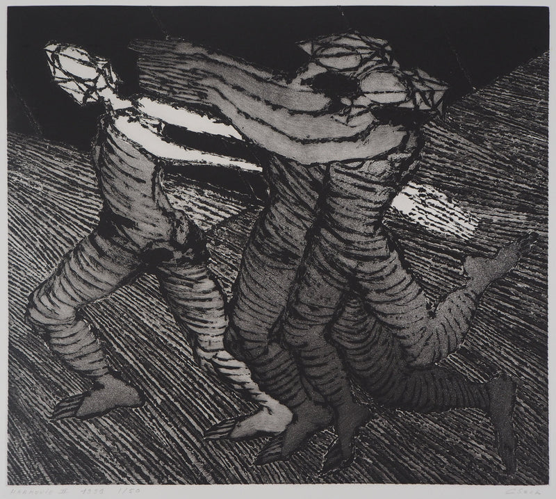 Hélène CSECH : Harmonie II, 1991 - Gravure
