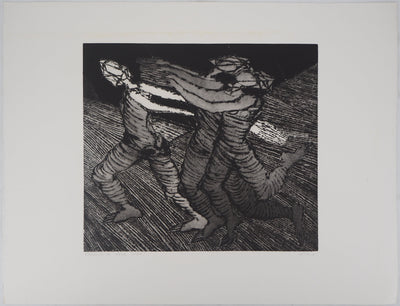 Hélène CSECH : Harmonie II, 1991 - Gravure (détail)