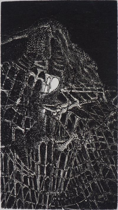 Hélène CSECH : Ibis - Gravure