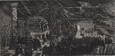 Hélène CSECH : Rumeurs - Gravure