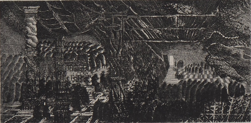 Hélène CSECH : Rumeurs - Gravure