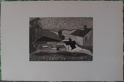 Christian D'ESPIC : La Magdeleine - Gravure