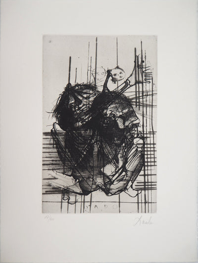  DADO : Monstre, 1997 - Gravure
