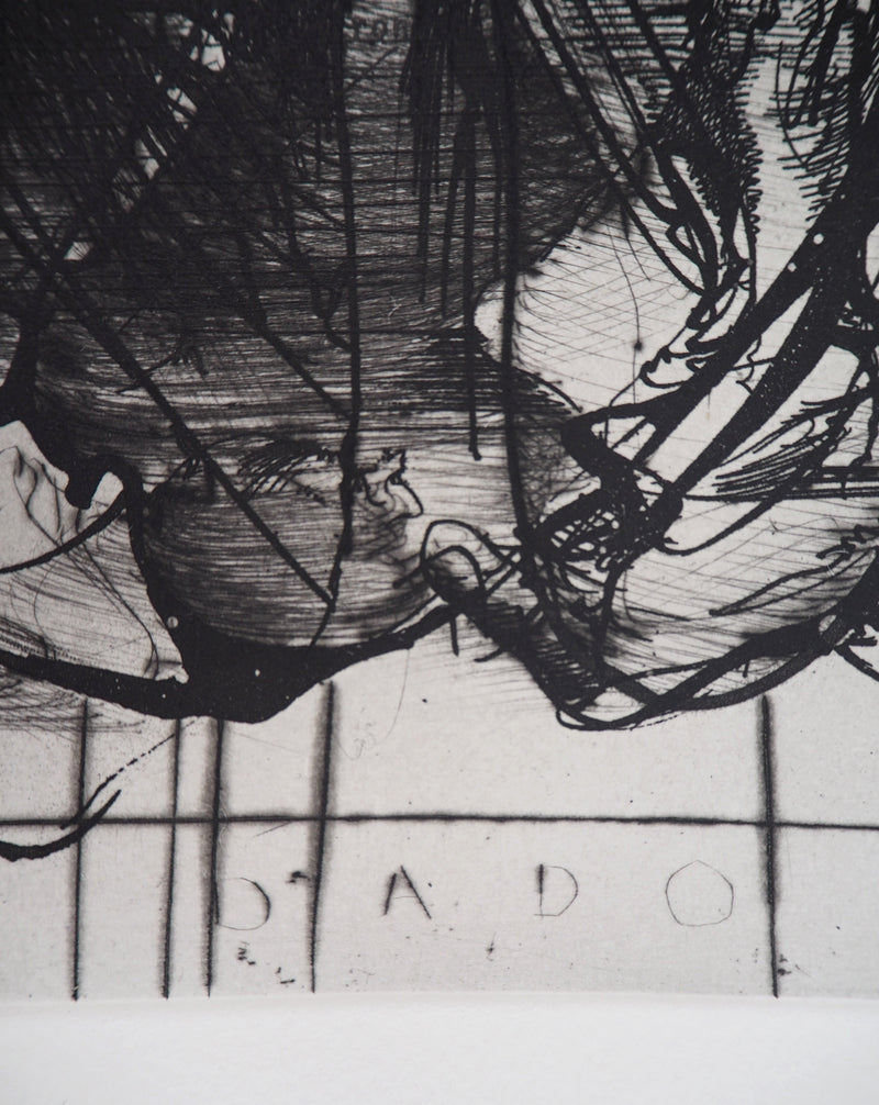  DADO : Monstre, 1997 - Gravure (détail)