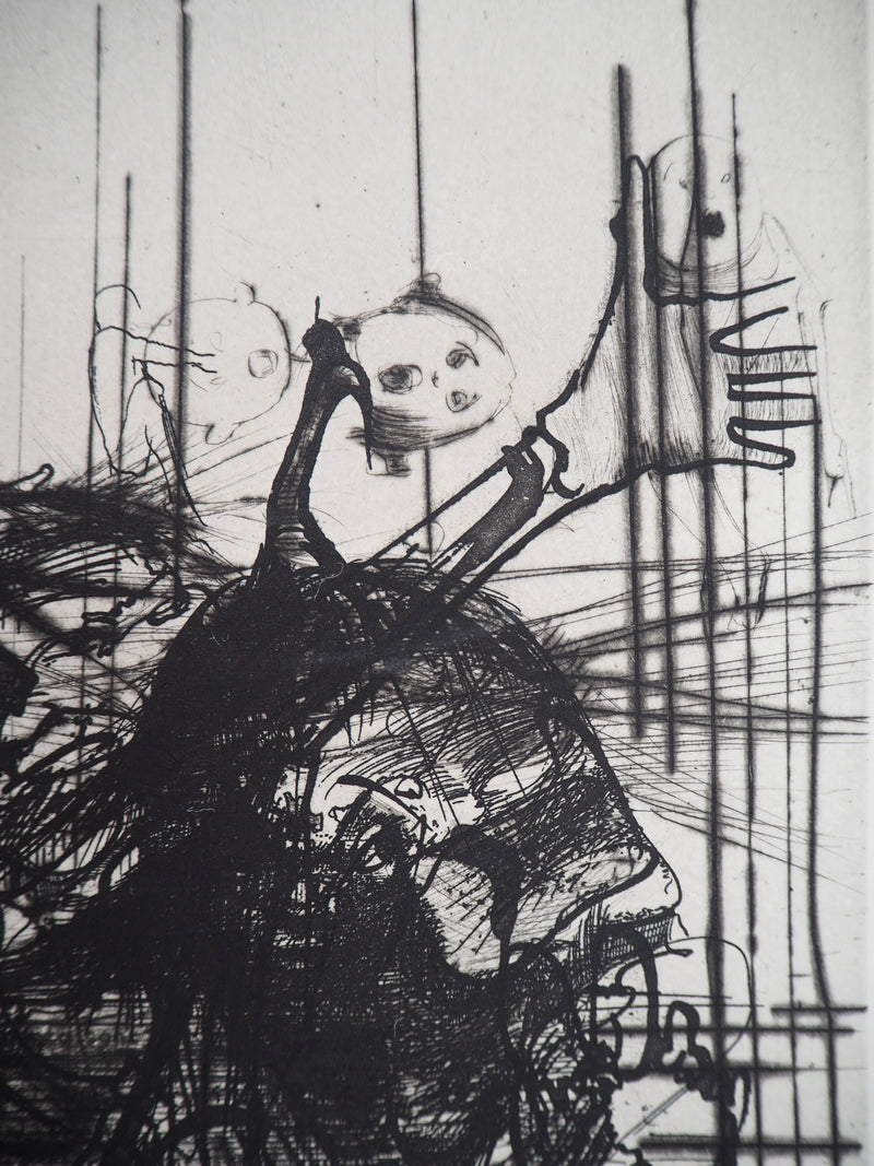  DADO : Monstre, 1997 - Gravure (détail)