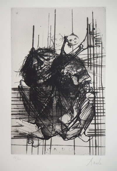  DADO : Monstre, 1997 - Gravure (détail)