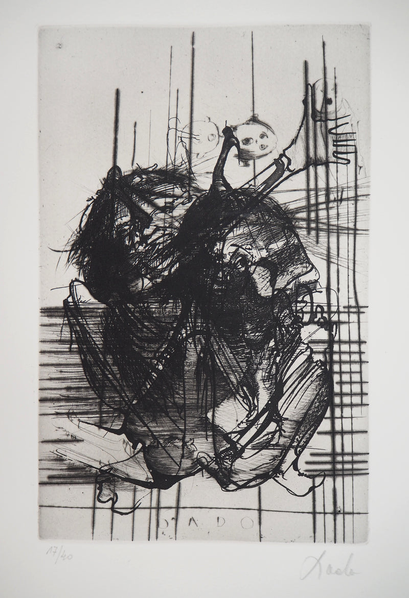  DADO : Monstre, 1997 - Gravure (détail)