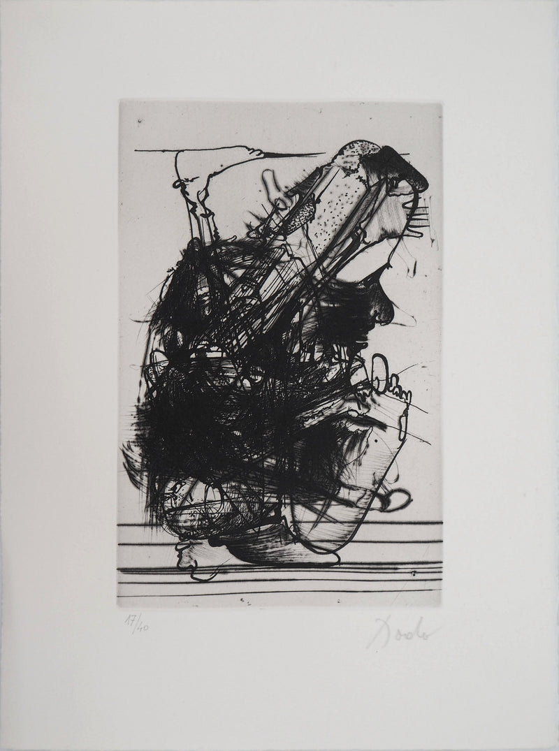  DADO : Personnage surréaliste, 1997 - Gravure