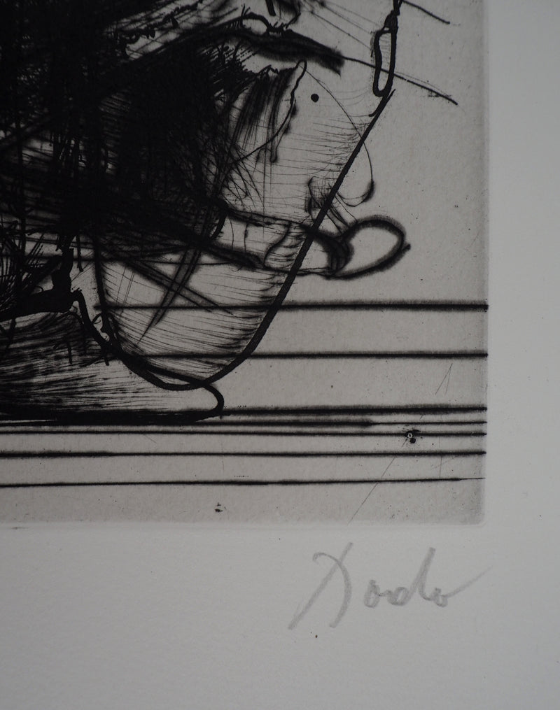  DADO : Personnage surréaliste, 1997 - Gravure (détail)