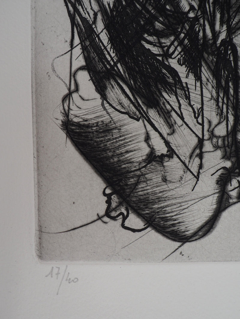  DADO : Le rêve des amants, 1997 - Gravure (détail)