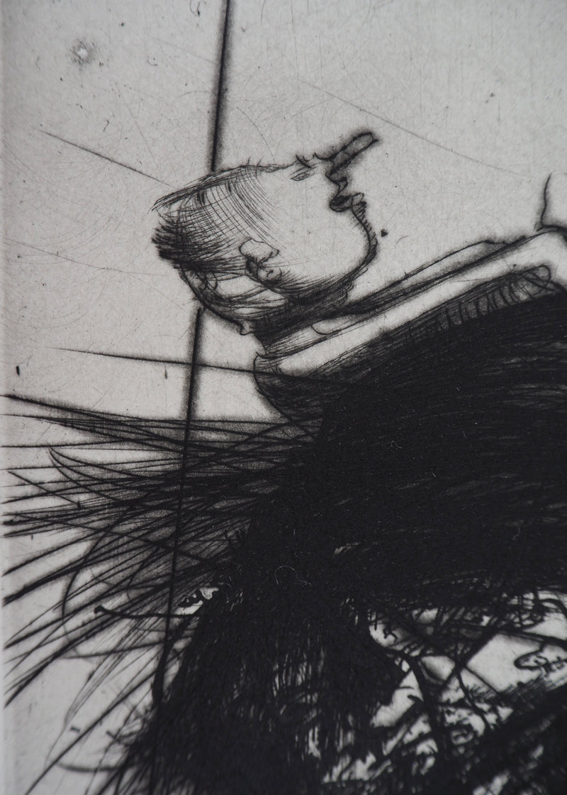  DADO : Le rêve des amants, 1997 - Gravure (détail)