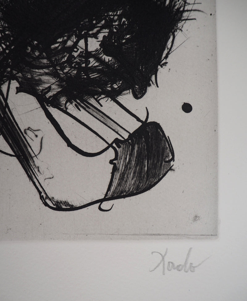  DADO : Sisyphe, 1997 - Gravure (détail)
