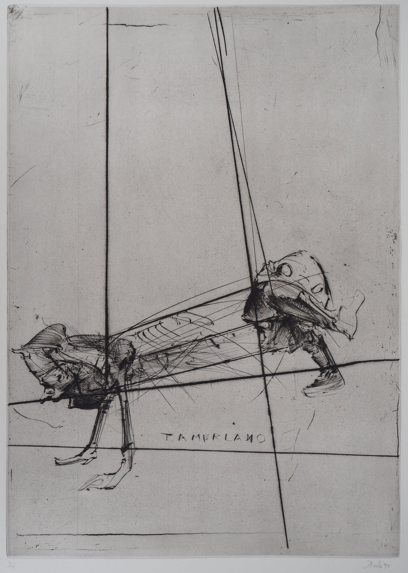  DADO : Tamerlano, 1990 - Gravure