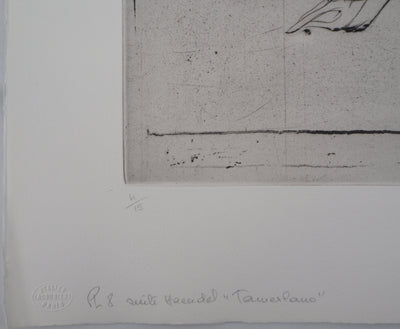  DADO : Tamerlano, 1990 - Gravure (détail)